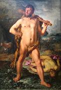 Hendrick Goltzius Hercules and Cacus Germany oil painting artist